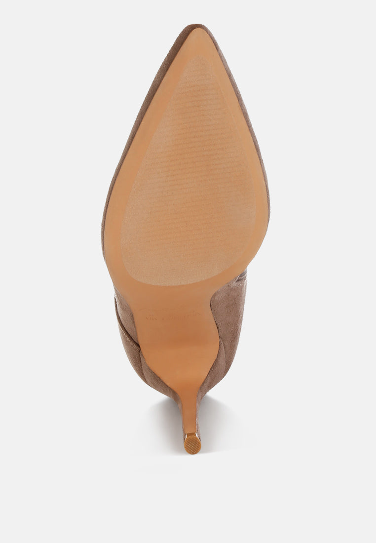 Agmati Lace Up Stiletto Boots-4